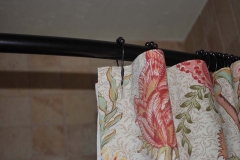 D-061 Shower Curtain Button Hole Detail